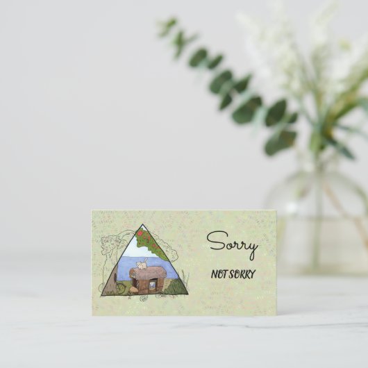 Vintage Camping 名刺 (スタンド正面)