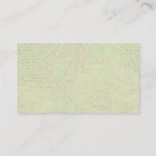 Vintage Camping 名刺 (裏面)