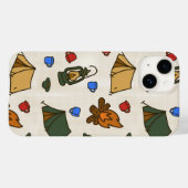 Vintage Camping iPhone Case Case-Mate iPhoneケース (裏面 (横))