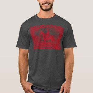 Vintage Canada RCMP切手デザイン Tシャツ