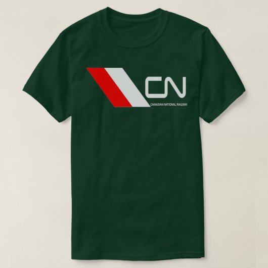 Vintage Canadian National Railways 2 Tシャツ (デザイン正面)