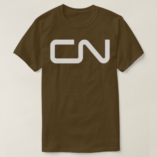 Vintage Canadian National Railways Tシャツ (デザイン正面)