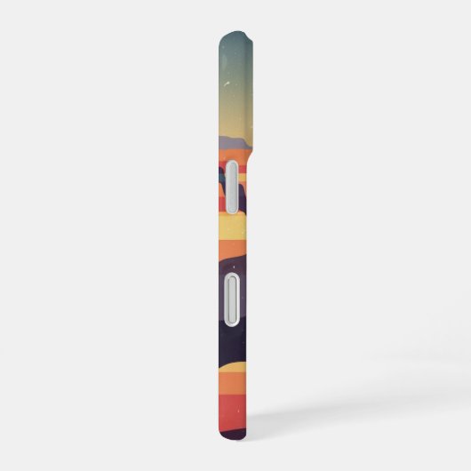 Vintage Canyon Sky iPhone 16ケース (右側面)