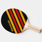 Vintage Capital City Angled Striping with Name 卓球ラケット (横)