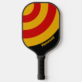 Vintage Capital City Circle Stripe with Name ピックルボールラケット