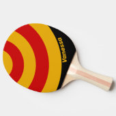 Vintage Capital City Circle Stripe with Name 卓球ラケット (横)