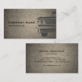 Vintage Car -名車の刺 名刺 (正面/裏面)