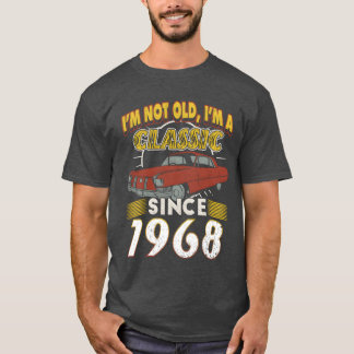 Vintage car 1968 vintage birthday present vintage  tシャツ