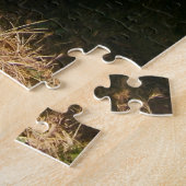 Vintage Car And Garage, Jigsaw Puzzle ジグソーパズル (側面)