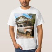 Vintage Car And Garage, Mens Value Tshirt Tシャツ (正面)