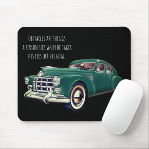 Vintage Car Best Quote Personalized Name マウスパッド