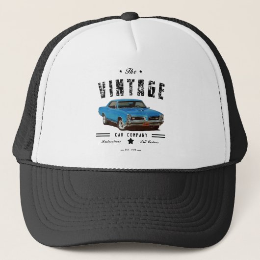 Vintage Car Company青いGTO キャップ (正面)