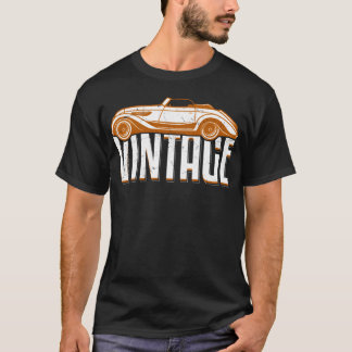 Vintage Car Old Car Oldschool boy gift funny Tシャツ