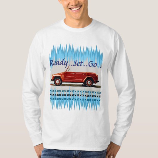 vintage car tシャツ (正面)