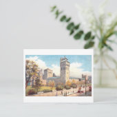 Vintage Cardiff Castle ポストカード (スタンド正面)