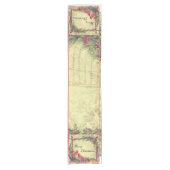 Vintage Cardinals Christmas Medium Table Runner ショートテーブルランナー (正面)