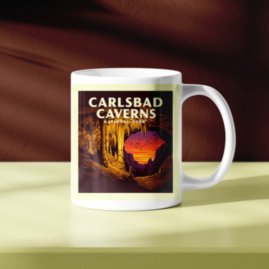 Vintage Carlsbad Caverns National Park コーヒーマグカップ