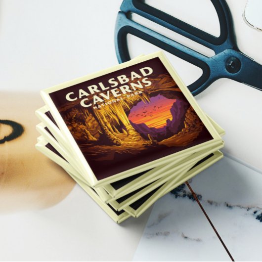 Vintage Carlsbad Caverns National Park マグネット