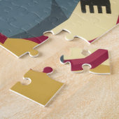 Vintage Caroling Mice Jigsaw Puzzle ジグソーパズル (側面)