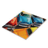 Vintage Cars Pattern タイル (側面)
