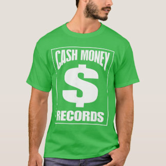 Vintage Cash Money Design Records 90s Music funny Tシャツ