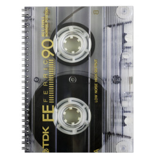 Vintage Cassette Tape ノートブック