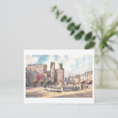 Vintage Castle Square in Carnarvon ポストカード (スタンド正面)