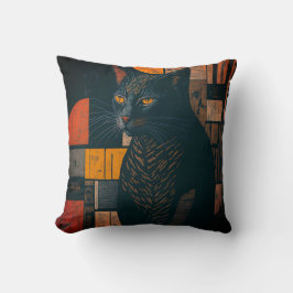 vintage cat 11 クッション