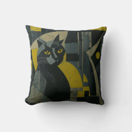 vintage cat 12 クッション