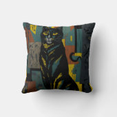 vintage cat 14 クッション (裏面)