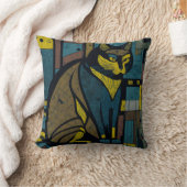 vintage cat 15 クッション (ブランケット)