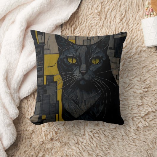 vintage cat 1 クッション (ブランケット)