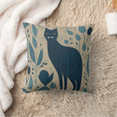 vintage cat 2 クッション (ブランケット)