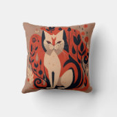 vintage cat 2 クッション (裏面)