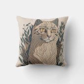 vintage cat 4 クッション (裏面)