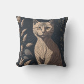 vintage cat 4 クッション (正面)