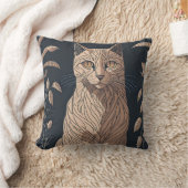 vintage cat 5 クッション (ブランケット)