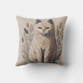 vintage cat 5 クッション (裏面)