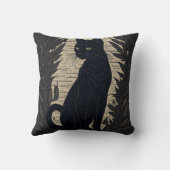 vintage cat 8 クッション (裏面)