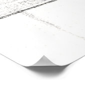 Vintage Cat Sketch Art Drawing ポスター (角)