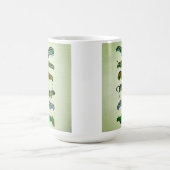 Vintage Caterpillar Illustration Mug  コーヒーマグカップ (中央)