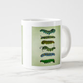 Vintage Caterpillar Illustration Mug  ジャンボコーヒーマグカップ (正面右)