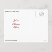 Vintage Cats Christmas Postcard シーズンポストカード (裏面)