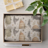 Vintage Cats Pumpkins Halloween 薄葉紙 (ギフト)