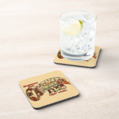 Vintage Catskill Mtns Coaster Set コースター (右側)