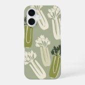 Vintage Celery Stalk Pattern iPhone 16ケース (裏面)