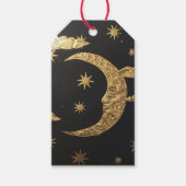 Vintage Celestial Moon Gift Tag ギフトタグ (正面)