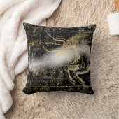 Vintage Celestial Star Map Background クッション (ブランケット)
