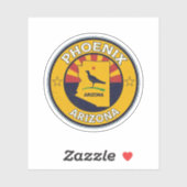 Vintage Chandler City, Arizona gifts シール (シート)