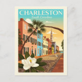 Vintage Charleston South Carolina ポストカード (正面)